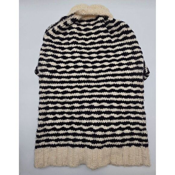 Juicy Couture Striped Wool & Mohair Turtleneck Sweater XL - Picture 6 of 7